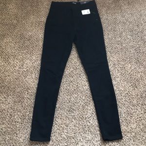 Charlotte Russe black highwaisted skinny jeans 10
